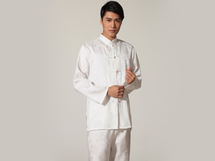 Tai Chi Clothing Long-sleeve Casual Style Linen Suit